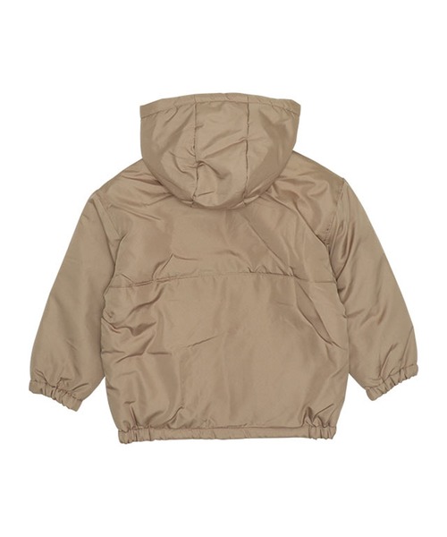 BABYDOLL（ベビードール）の「【撥水加工】親子お揃い 中綿ブルゾン 7173K（ダウンジャケット/コート・キッズ・チェリーピンク/イエロー/ライトグリーン系1/パープル/グリーン/サンドベージュ/ターコイズブルー/ベージュ/パープル系9/ブラウン/ブラック・120cm/100cm/140cm/110cm/130cm/150cm/90cm）」の17枚目の写真