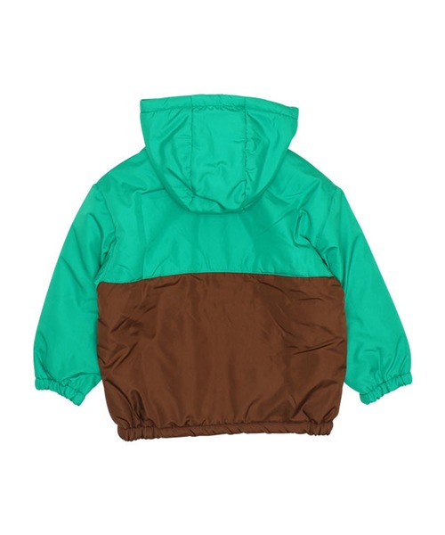 BABYDOLL（ベビードール）の「【撥水加工】親子お揃い 中綿ブルゾン 7173K（ダウンジャケット/コート・キッズ・チェリーピンク/イエロー/ライトグリーン系1/パープル/グリーン/サンドベージュ/ターコイズブルー/ベージュ/パープル系9/ブラウン/ブラック・120cm/100cm/140cm/110cm/130cm/150cm/90cm）」の18枚目の写真