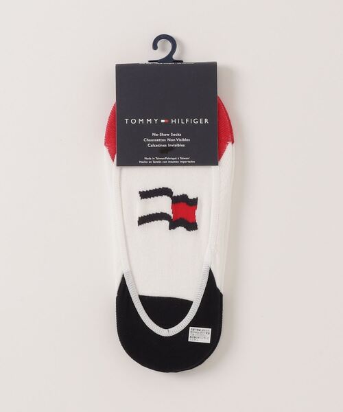 TOMMY HILFIGER（トミーヒルフィガー）の「AW WAVING FLAG NO SHOW SOCKS 2PK（ソックス/靴下
