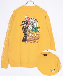 Ed Hardy（エドハーディー）の「Ed Hardy　ビッグスウェットシャツ（スウェット）」
