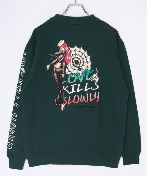 Ed Hardy(エドハーディー)の「Ed Hardy ビッグスウェットシャツ(スウェット・メンズ・ブラック系その他3/ブラック系その他/ブルー/ダークグリーン/イエロー系その他/ブラック系その他2/ブラック/イエロー/グリーン系その他3/グリーン系その他2/グリーン系その他/ブルー系その他・M/L)」の20枚目の写真