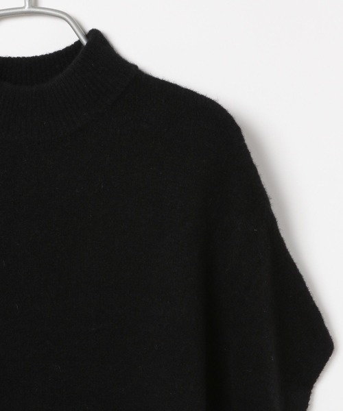 LOWRYS FARM（ローリーズファーム）の「５Ｇドルマンニットベスト　150745（ベスト・キッズ・ブラック/グレー・150cm/160cm）」の7枚目の写真