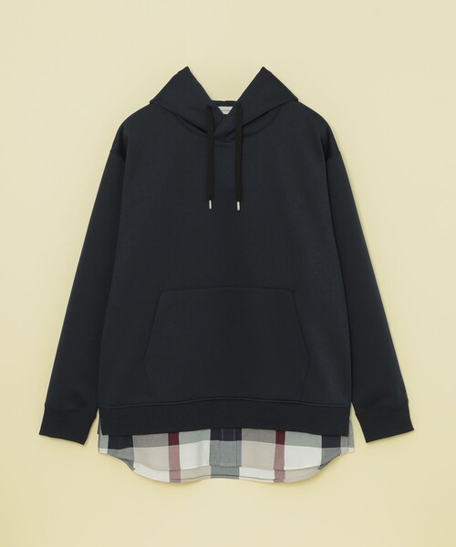 CB CRESTBRIDGE(シービークレストブリッジ)の「フェイクレイヤードプルオーバーパーカー(パーカー・メンズ・ベージュ系その他/ネイビー/オフホワイト/グリーン系その他・L/M)」の20枚目の写真