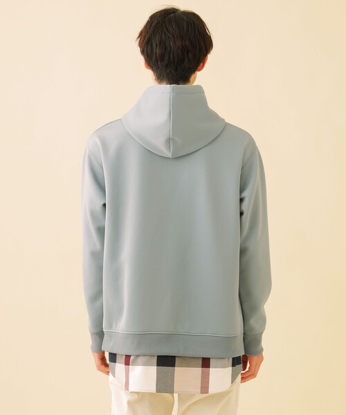 CB CRESTBRIDGE(シービークレストブリッジ)の「フェイクレイヤードプルオーバーパーカー(パーカー・メンズ・ベージュ系その他/ネイビー/オフホワイト/グリーン系その他・L/M)」の8枚目の写真
