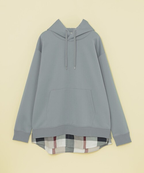 CB CRESTBRIDGE(シービークレストブリッジ)の「フェイクレイヤードプルオーバーパーカー(パーカー・メンズ・ベージュ系その他/ネイビー/オフホワイト/グリーン系その他・L/M)」の10枚目の写真