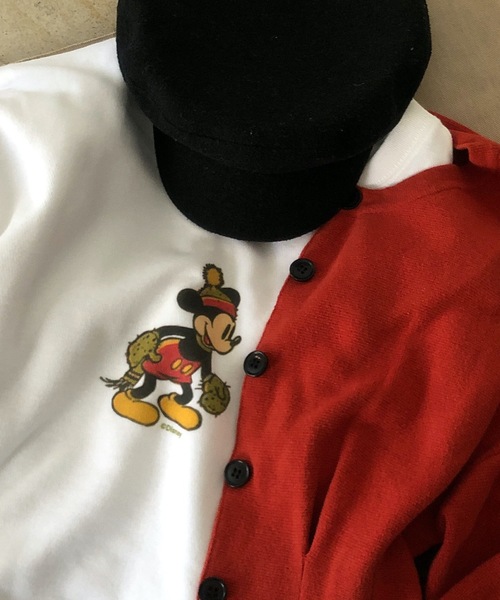 Fd キャラチョイ Disney ディズニー ミッキーマウス クリスマスコレクション スウェット長袖 スウェット Mickey Mouse ミッキーマウス のファッション通販 Zozotown