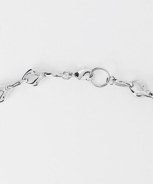 BEAMS HEART(ビームスハート)の「BEAMS HEART / 変形 ケーブルチェーン ネックレス(ネックレス・レディース・シルバー/ゴールド・ONE SIZE)」の5枚目の写真
