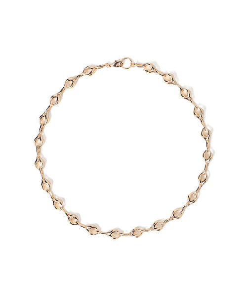 BEAMS HEART(ビームスハート)の「BEAMS HEART / 変形 ケーブルチェーン ネックレス(ネックレス・レディース・シルバー/ゴールド・ONE SIZE)」の6枚目の写真