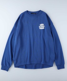 【HONEYSUCKLE ROSE】バックロゴラウンドクルースウェット