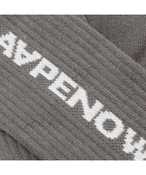 AAPE BY A BATHING APE（エーエイプバイアベイシングエイプ）の「AAPE NOW SOCKS L（ソックス/靴下・メンズ・ベージュ系その他7/アイボリー/グリーン系その他5/ブラック/パープル系その他4/グレー系その他3・SMALL/LARGE）」の10枚目の写真