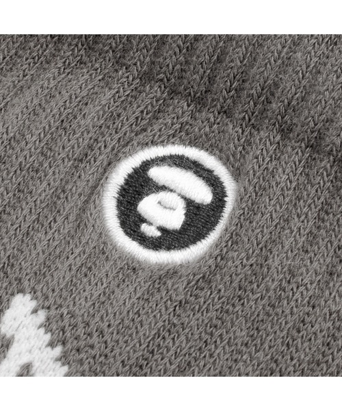 AAPE BY A BATHING APE（エーエイプバイアベイシングエイプ）の「AAPE NOW SOCKS L（ソックス/靴下・メンズ・ベージュ系その他7/アイボリー/グリーン系その他5/ブラック/パープル系その他4/グレー系その他3・SMALL/LARGE）」の11枚目の写真