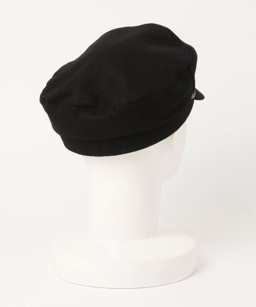 clear（クリア）の「ベルト付きキャスケット/帽子（キャスケット・レディース・ブラック/キャメル・F）」の3枚目の写真