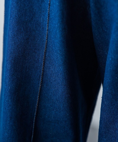 socolla（ソコラ）の「【socolla】デニムワイドパンツ（デニムパンツ・レディース・ネイビー・M/S）」の14枚目の写真