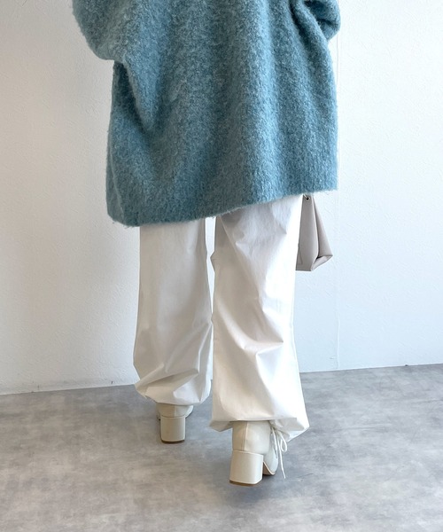 w closet（ダブルクローゼット）の「イージーパラシュートパンツ（その他パンツ・レディース・ホワイト/ピンク/カーキ/ブラウン/ブラック/ライトカーキ・FREE）」の7枚目の写真