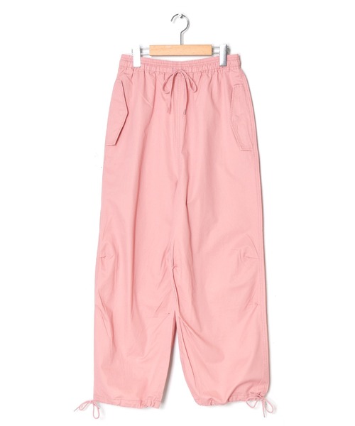 w closet（ダブルクローゼット）の「イージーパラシュートパンツ（その他パンツ・レディース・ホワイト/ピンク/カーキ/ブラウン/ブラック/ライトカーキ・FREE）」の13枚目の写真
