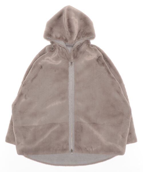 TITE IN THE STORE（ティテ　インザ　ストア）の「リバーシブルフェイクムートンコート（ムートンコート・レディース・キャメル/グレー・38）」の3枚目の写真