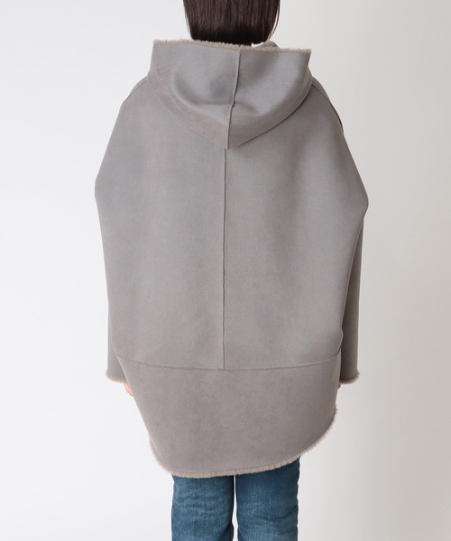 TITE IN THE STORE（ティテ　インザ　ストア）の「リバーシブルフェイクムートンコート（ムートンコート・レディース・キャメル/グレー・38）」の17枚目の写真