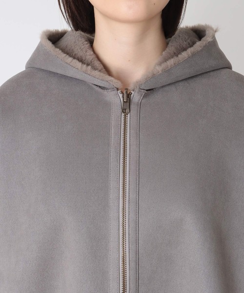 TITE IN THE STORE（ティテ　インザ　ストア）の「リバーシブルフェイクムートンコート（ムートンコート・レディース・キャメル/グレー・38）」の18枚目の写真
