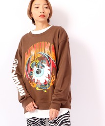 MISHKA 2022-23AW USA MISHKA グラフィック プルオーバースウェット