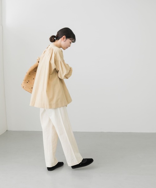 かぐれ（カグレ）の「コットンデニムイージーパンツ（デニムパンツ