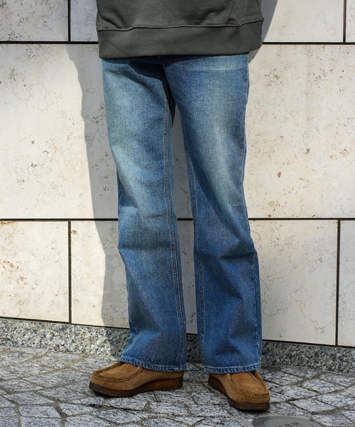 roial(ロイアル)の「DENIM/ROIAL(ロイアル)デニムパンツ(デニムパンツ・メンズ・ライトインディゴブルー/ワンウォッシュ/オフホワイト/チャコールグレー・30inch/32inch/34inch)」の9枚目の写真