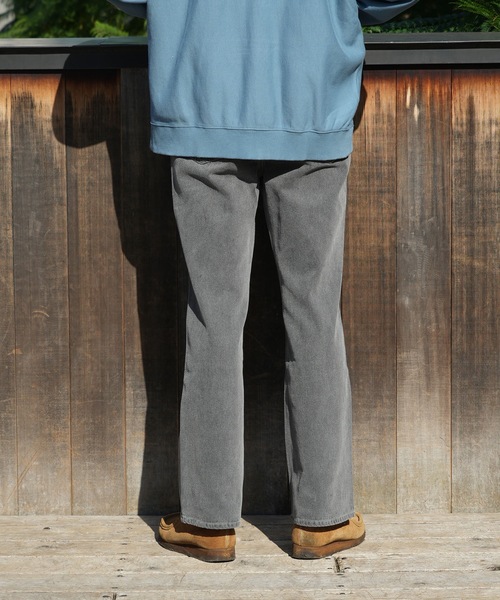 roial(ロイアル)の「DENIM/ROIAL(ロイアル)デニムパンツ(デニムパンツ・メンズ・ライトインディゴブルー/ワンウォッシュ/オフホワイト/チャコールグレー・30inch/32inch/34inch)」の11枚目の写真