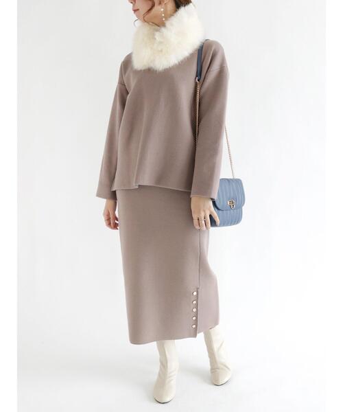 Te chichi（テチチ）の「キルティングミニショルダーバッグ（ハンドバッグ・レディース・オフホワイト/ブルー/ピンク・ﾌﾘ-）」の7枚目の写真