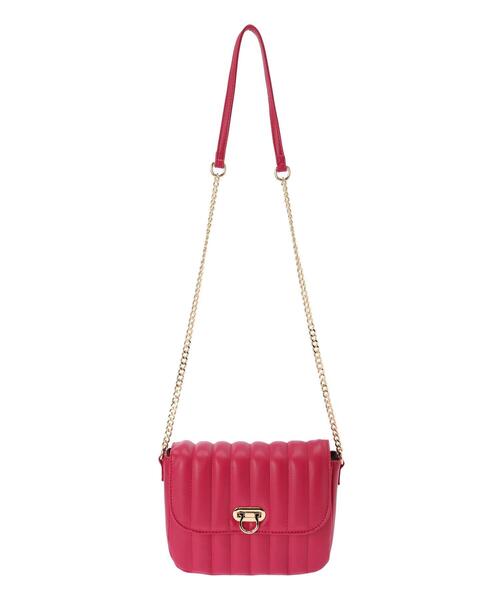 Te chichi（テチチ）の「キルティングミニショルダーバッグ（ハンドバッグ・レディース・オフホワイト/ブルー/ピンク・ﾌﾘ-）」の18枚目の写真