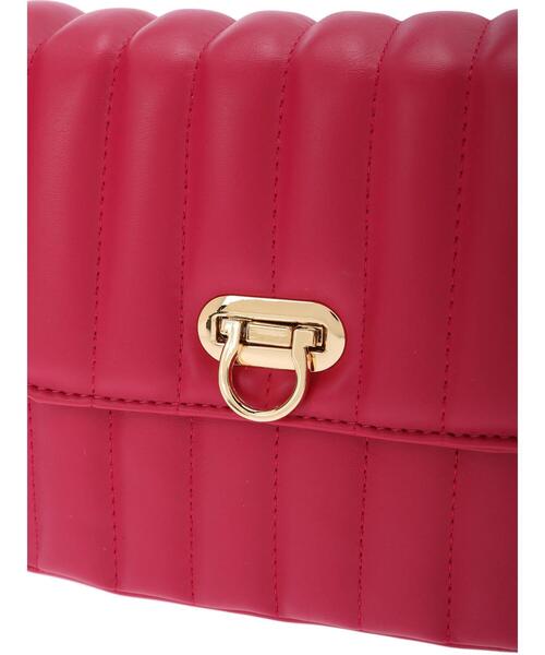 Te chichi（テチチ）の「キルティングミニショルダーバッグ（ハンドバッグ・レディース・オフホワイト/ブルー/ピンク・ﾌﾘ-）」の12枚目の写真