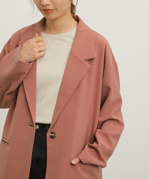 セール】サイドスリットルーズジャケット（その他アウター）｜select