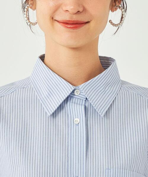 ＜1_OFMINE＞オーガニックコットン混シャツ