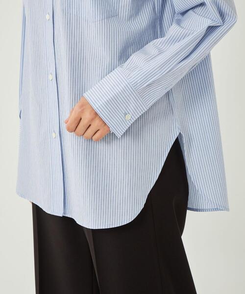 ＜1_OFMINE＞オーガニックコットン混シャツ