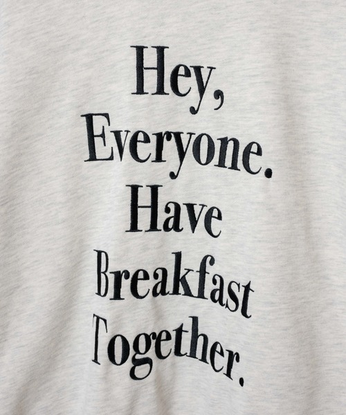 WEGO(ウィゴー)の「WEGO/グラフィックルーズスウェット(スウェット・レディース・ホワイト/ピンク/オートミール・FREE)」の19枚目の写真