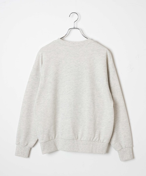 WEGO(ウィゴー)の「WEGO/グラフィックルーズスウェット(スウェット・レディース・ホワイト/ピンク/オートミール・FREE)」の21枚目の写真