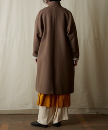 suzuki takayuki （スズキタカユキ）ステンカラーコート suzuki takayuki スズキタカユキ stand-fall-collar coatⅠ[A252