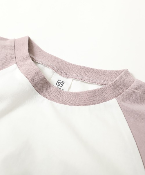 devirock（デビロック）の「7分袖ラグランワンピース（ワンピース・キッズ・ブルー系その他/スミクロ/パープル系その他/パープル系その他2/ホワイト/ピンク系その他/バイオレット/グレイッシュブルー/その他9・100cm/110cm/120cm/130cm/140cm/150cm/160cm）」の20枚目の写真