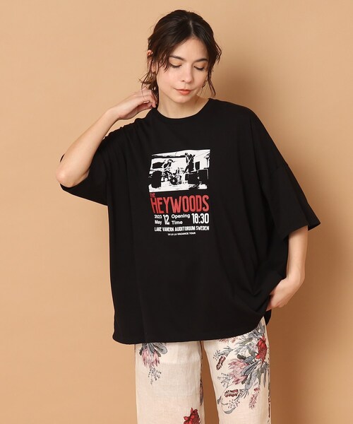 TICCA(ティッカ)の「◆TICCA(ティッカ)THE HEYWOODS スクエアTシャツ(Tシャツ/カットソー・レディース・ブラック/ホワイト・00)」の10枚目の写真