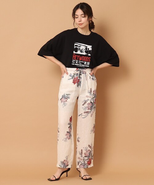 TICCA(ティッカ)の「◆TICCA(ティッカ)THE HEYWOODS スクエアTシャツ(Tシャツ/カットソー・レディース・ブラック/ホワイト・00)」の11枚目の写真