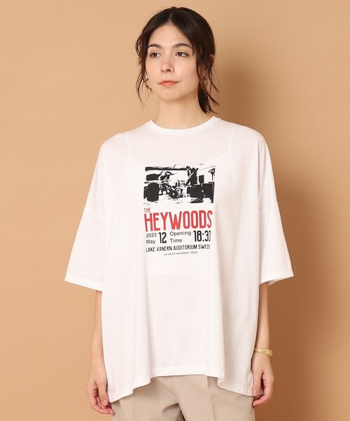 TICCA(ティッカ)の「◆TICCA(ティッカ)THE HEYWOODS スクエアTシャツ(Tシャツ/カットソー・レディース・ブラック/ホワイト・00)」の12枚目の写真