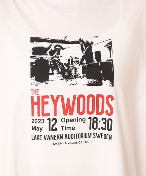 TICCA(ティッカ)の「◆TICCA(ティッカ)THE HEYWOODS スクエアTシャツ(Tシャツ/カットソー・レディース・ブラック/ホワイト・00)」の18枚目の写真