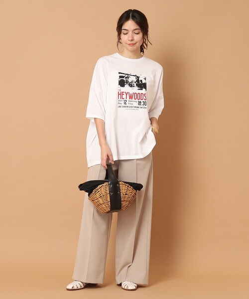 TICCA(ティッカ)の「◆TICCA(ティッカ)THE HEYWOODS スクエアTシャツ(Tシャツ/カットソー・レディース・ブラック/ホワイト・00)」の21枚目の写真