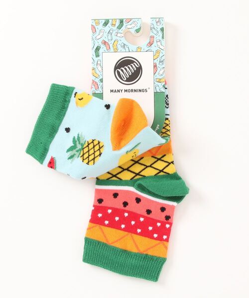 MANY MORNINGS(メニーモーニングス)の「KIDS SOX-FOOD SERIES(ソックス/靴下・キッズ・その他2/その他3/その他4/その他1/その他5・S/M)」の9枚目の写真