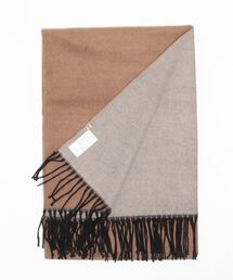 AVALON(U.Q)（アバロン）の「パシュミナタッチリバーシブル大判ストール　静電気防止加工（ストール/ショール）」