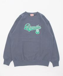 BIG MIKE ビックマイク/ 筆記体ロゴ 12oz ヘビーウェイト クルーネックスウェット ユニセックス 102318802