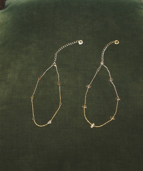 MIRO AMURETTE（ミロアミュレット）の「ribbon choker necklace/リボンチョーカーネックレス（ネックレス・レディース・ゴールド・FREE）」の6枚目の写真