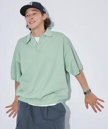 green label relaxing | 【WEB限定】＜GLR or＞ オーバーサイズ 半袖 ニット ポロシャツ -ユニセックス-(ポロシャツ)