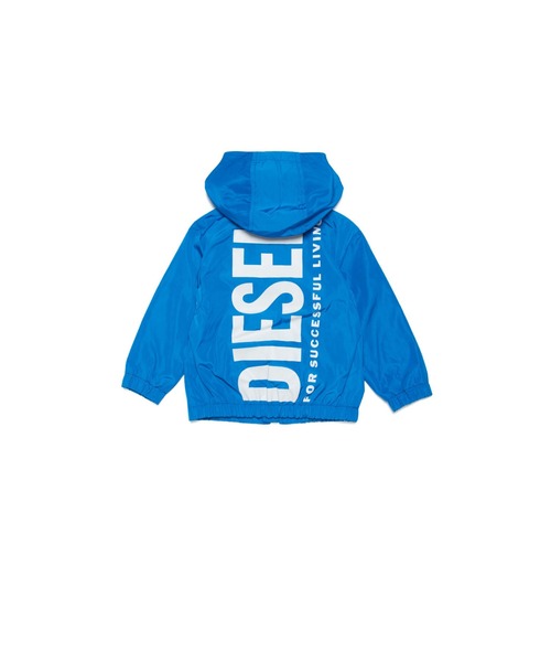 DIESEL(ディーゼル)の「ベビー ジャケット ウィンドブレーカー ロゴ(ブルゾン・キッズ・レッド/ブルー・24M/18M/36M/12M)」の2枚目の写真