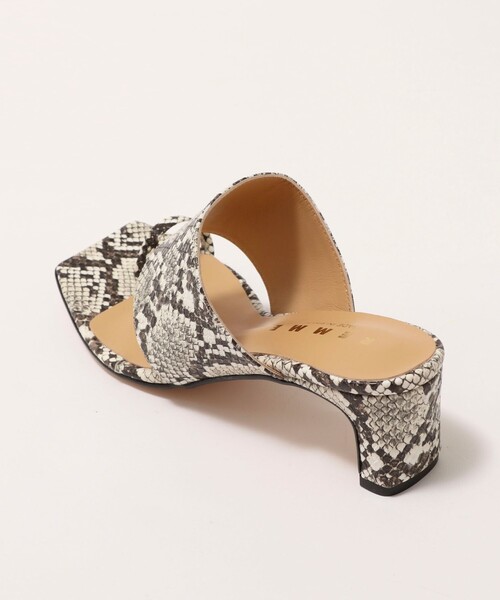 REMME（レメ）の「【REMME/レメ】◇【WEB限定】トングスクエアヒールパイソンサンダル（サンダル・レディース・パイソン・36/37/38）」の10枚目の写真
