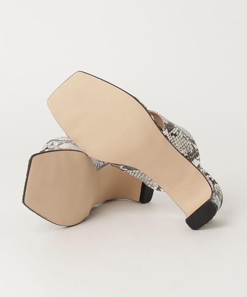 REMME（レメ）の「【REMME/レメ】◇【WEB限定】トングスクエアヒールパイソンサンダル（サンダル・レディース・パイソン・36/37/38）」の19枚目の写真