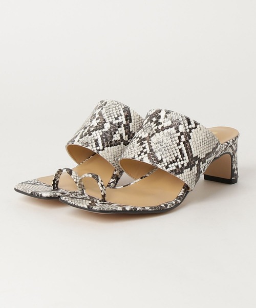 REMME（レメ）の「【REMME/レメ】◇【WEB限定】トングスクエアヒールパイソンサンダル（サンダル・レディース・パイソン・36/37/38）」の20枚目の写真
